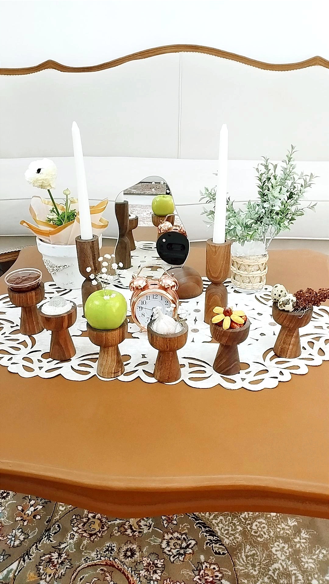 هفت سین چوب گردو