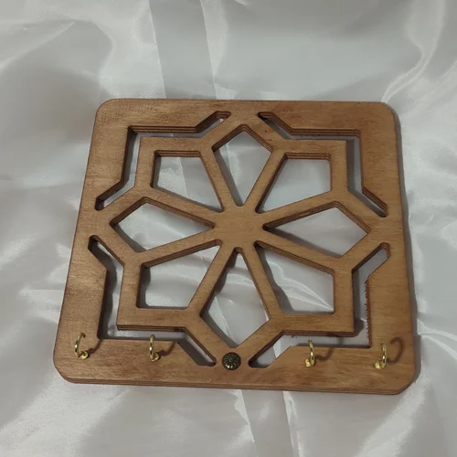جاکلیدی چوبی گره چینی