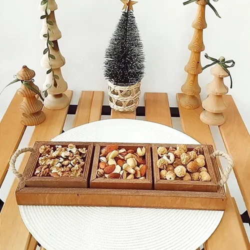 اردو خوری چوبی دسته کنفی